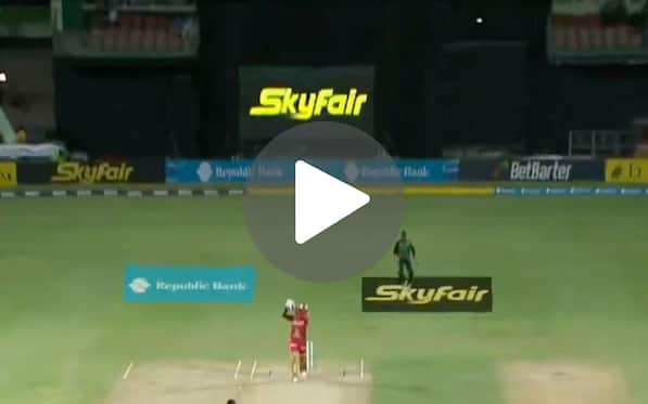 [Watch] Sunil Narine The Knight Riders Opener Hits A Gorgeous Maximum To Mayers In CPL 2024